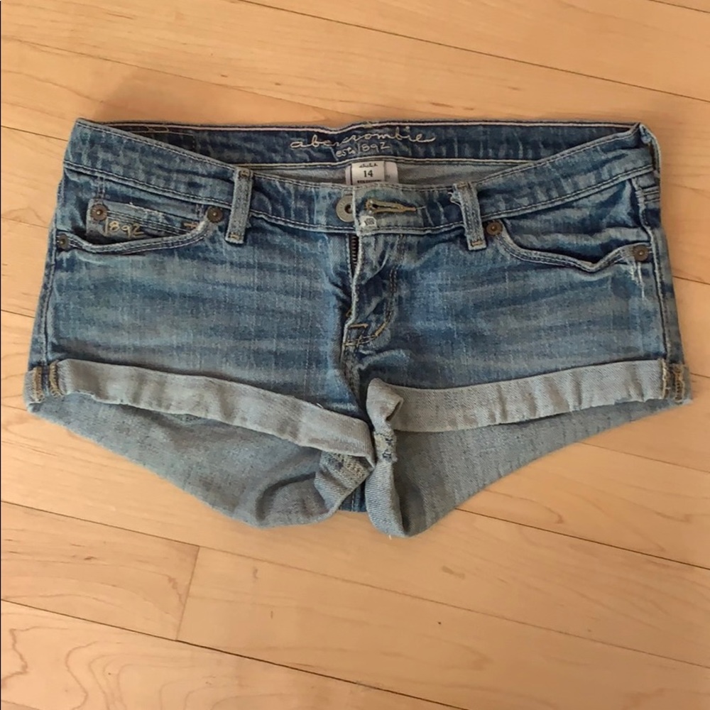 Abercrombie denim shorts